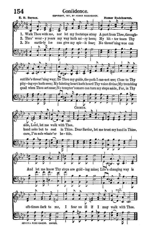 Victory Songs: For the Church, Sunday School and Evangelistic Services. page 156