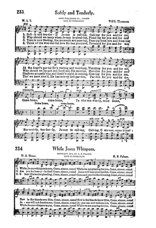Victory Songs: For the Church, Sunday School and Evangelistic Services. page 238