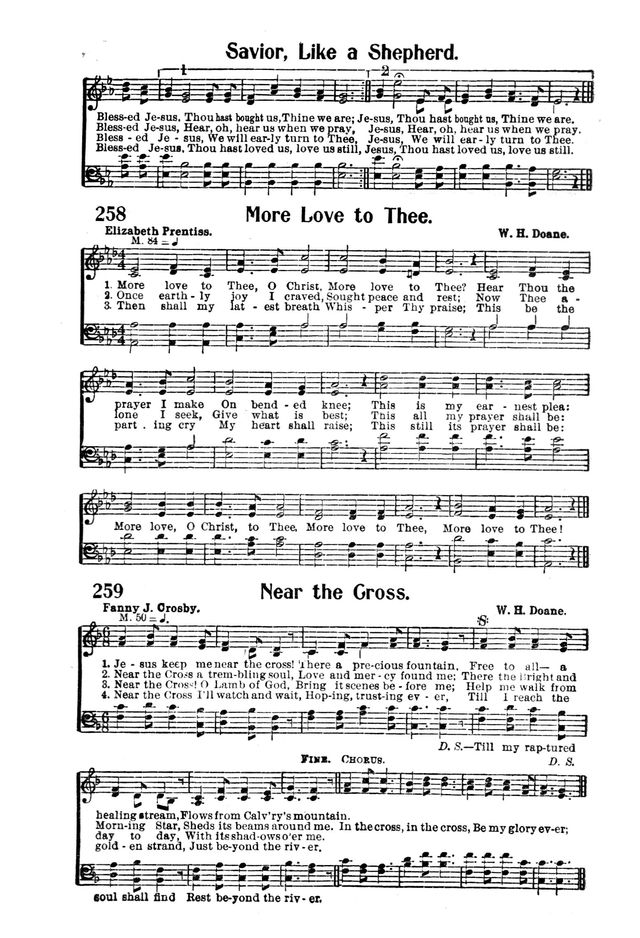 Victory Songs: For the Church, Sunday School and Evangelistic Services. page 249