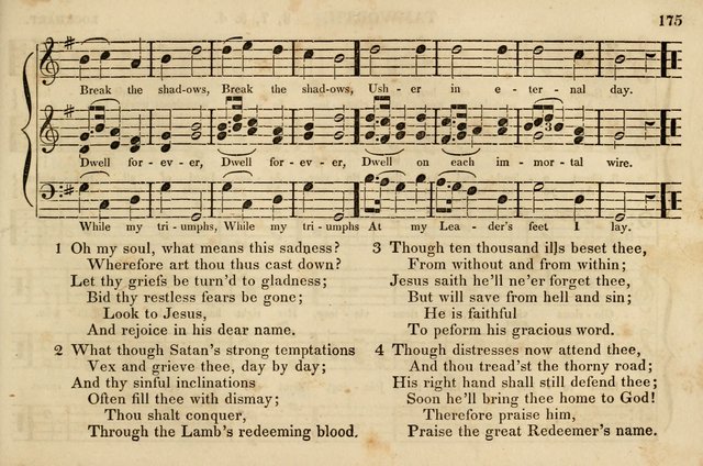 The Vestry Singing Book: being a selection of the most popular and approved tunes and hymns now extant, designed for social and religious meetings, family devotion, singing schools, etc. page 177