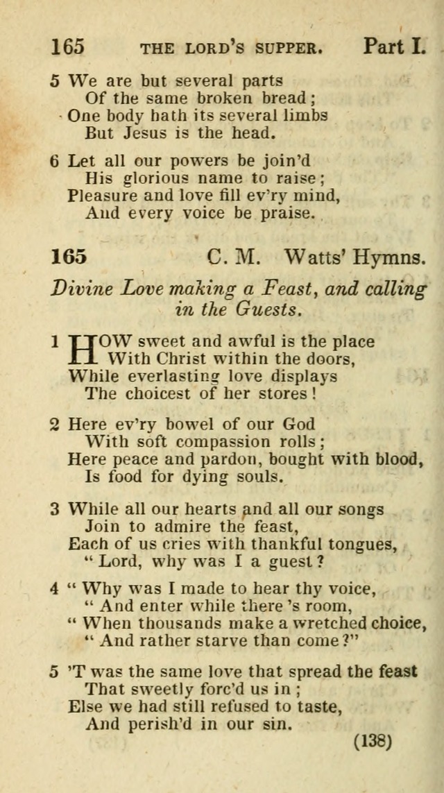The Virginia Selection of Psalms and Hymns and Spiritual Songs: from the most approved authors; adapted to the various occasions of public and social meetings (New Ed. Enl. and Imp.) page 138