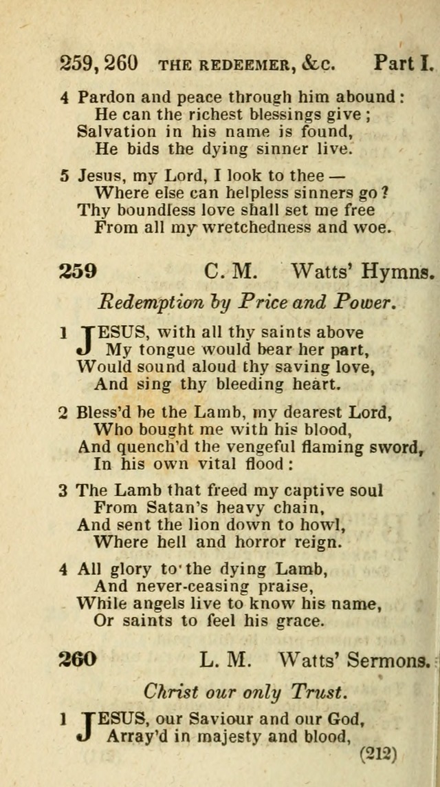 The Virginia Selection of Psalms and Hymns and Spiritual Songs: from the most approved authors; adapted to the various occasions of public and social meetings (New Ed. Enl. and Imp.) page 212