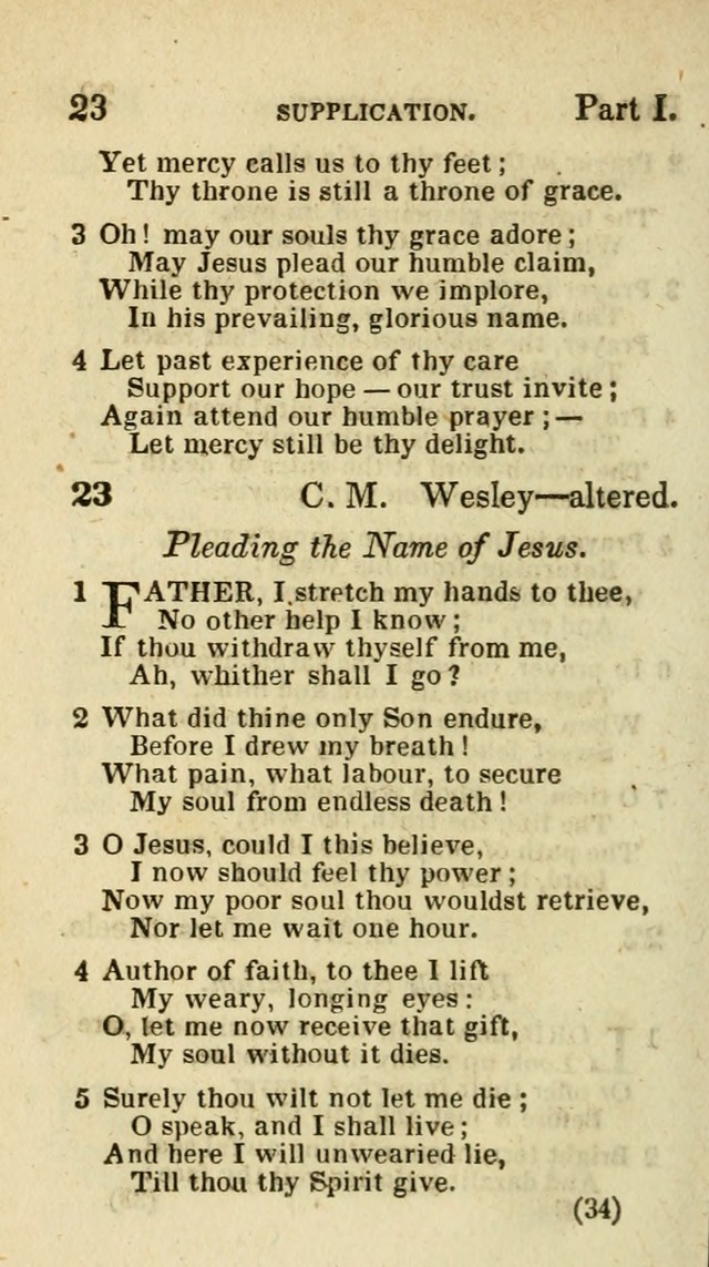 The Virginia Selection of Psalms and Hymns and Spiritual Songs: from the most approved authors; adapted to the various occasions of public and social meetings (New Ed. Enl. and Imp.) page 34