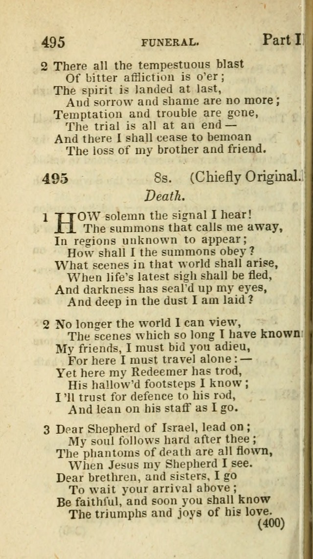 The Virginia Selection of Psalms and Hymns and Spiritual Songs: from the most approved authors; adapted to the various occasions of public and social meetings (New Ed. Enl. and Imp.) page 402