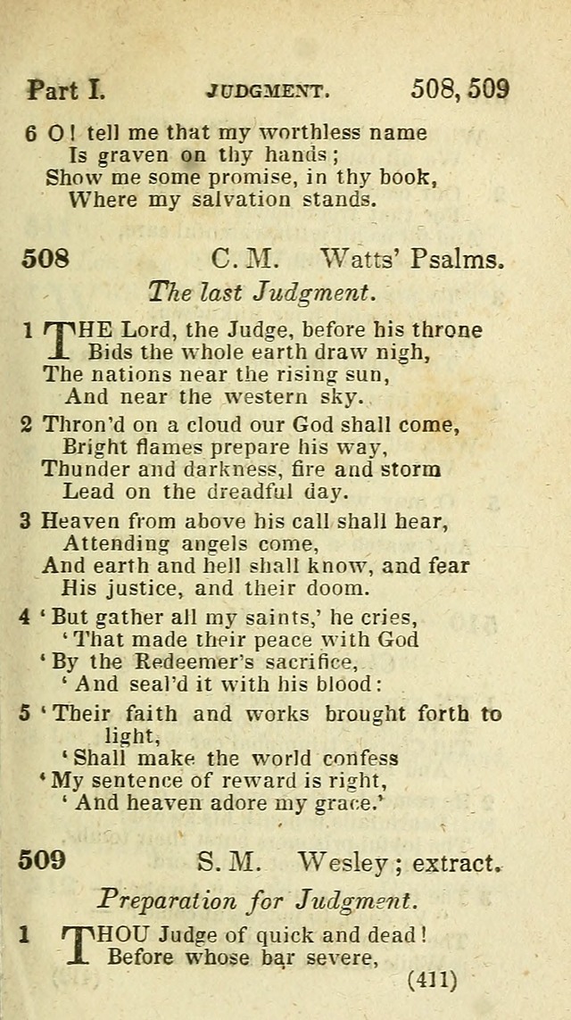 The Virginia Selection of Psalms and Hymns and Spiritual Songs: from the most approved authors; adapted to the various occasions of public and social meetings (New Ed. Enl. and Imp.) page 413