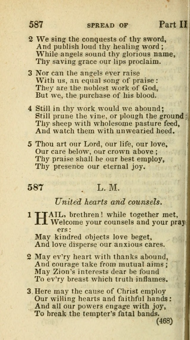 The Virginia Selection of Psalms and Hymns and Spiritual Songs: from the most approved authors; adapted to the various occasions of public and social meetings (New Ed. Enl. and Imp.) page 470