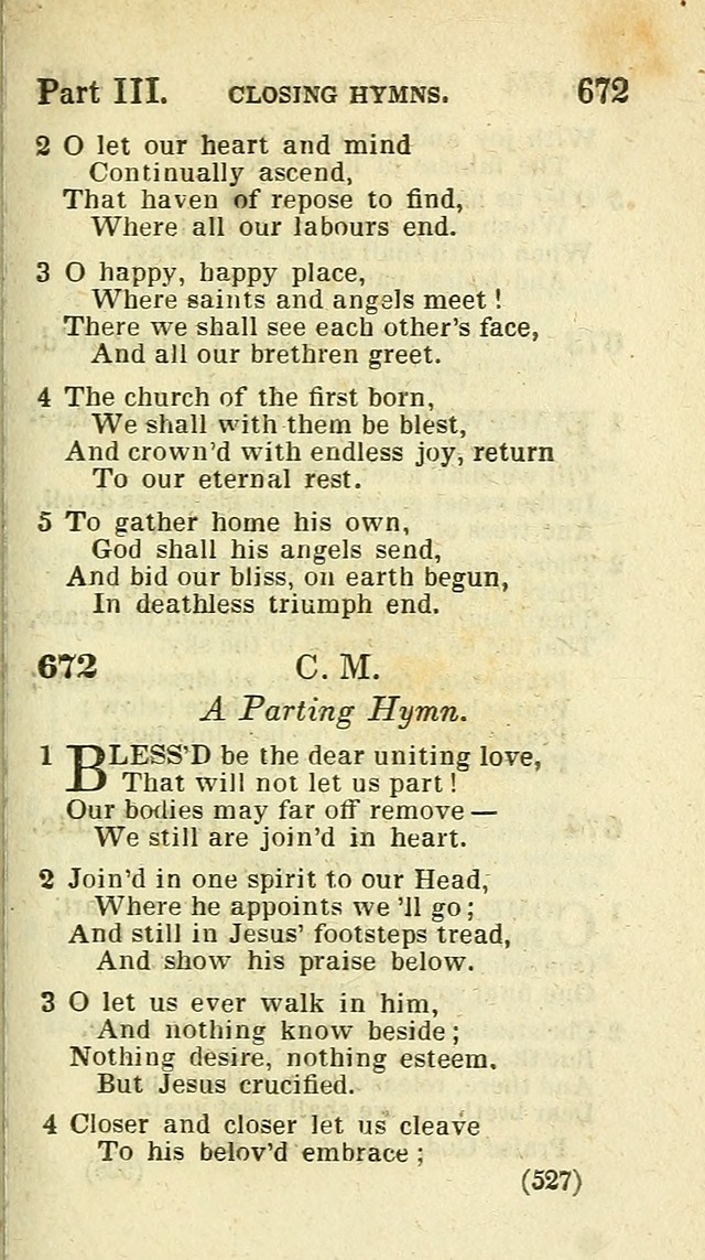 The Virginia Selection of Psalms and Hymns and Spiritual Songs: from the most approved authors; adapted to the various occasions of public and social meetings (New Ed. Enl. and Imp.) page 529