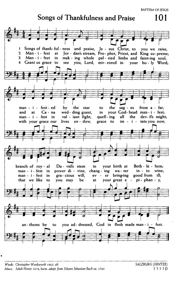 Voices United: The Hymn and Worship Book of The United Church of Canada page 105
