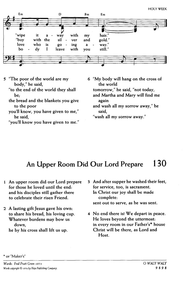 Voices United: The Hymn and Worship Book of The United Church of Canada page 137