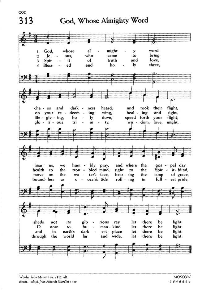 Voices United: The Hymn and Worship Book of The United Church of Canada page 327
