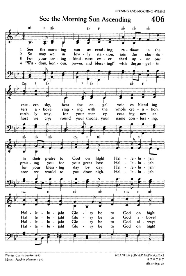 Voices United: The Hymn and Worship Book of The United Church of Canada page 426