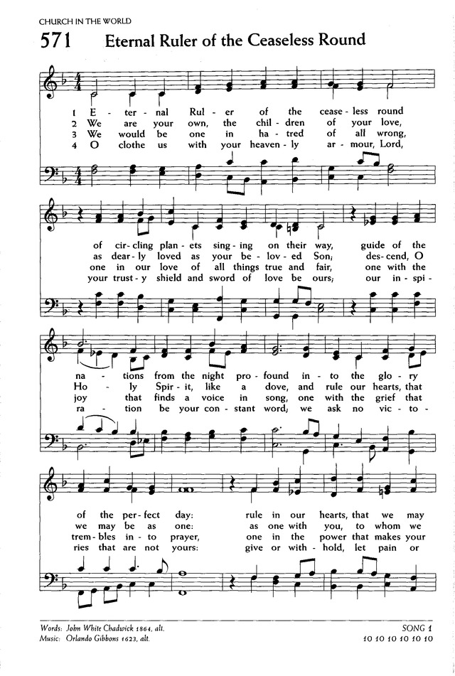 Voices United: The Hymn and Worship Book of The United Church of Canada page 581
