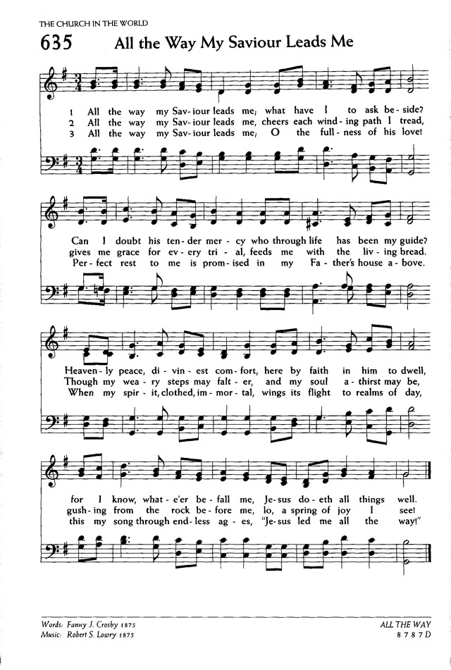 Voices United: The Hymn and Worship Book of The United Church of Canada page 643