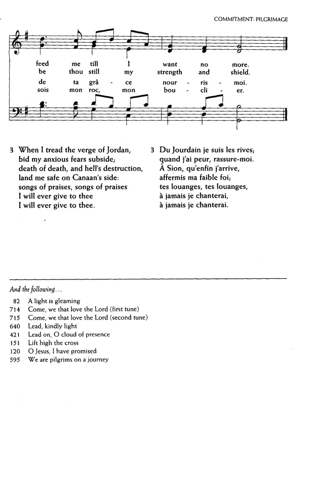 Voices United: The Hymn and Worship Book of The United Church of Canada page 662