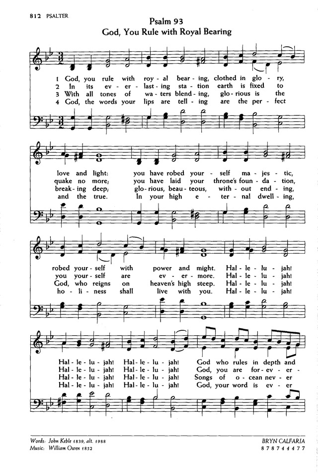 Voices United: The Hymn and Worship Book of The United Church of Canada page 825