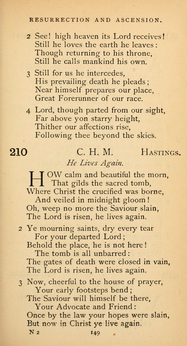 The Voice of Praise: a collection of hymns for the use of the Methodist Church page 149