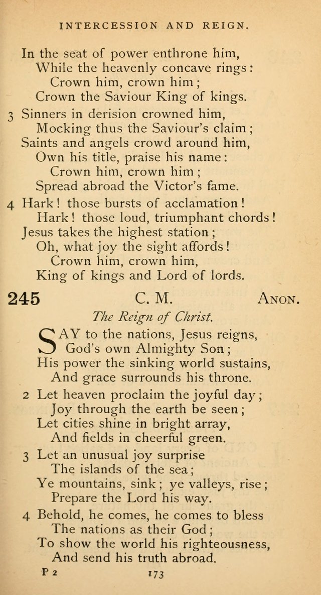The Voice of Praise: a collection of hymns for the use of the Methodist Church page 173