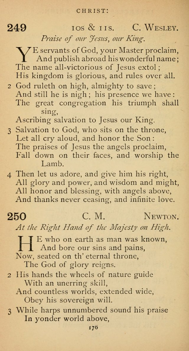 The Voice of Praise: a collection of hymns for the use of the Methodist Church page 176