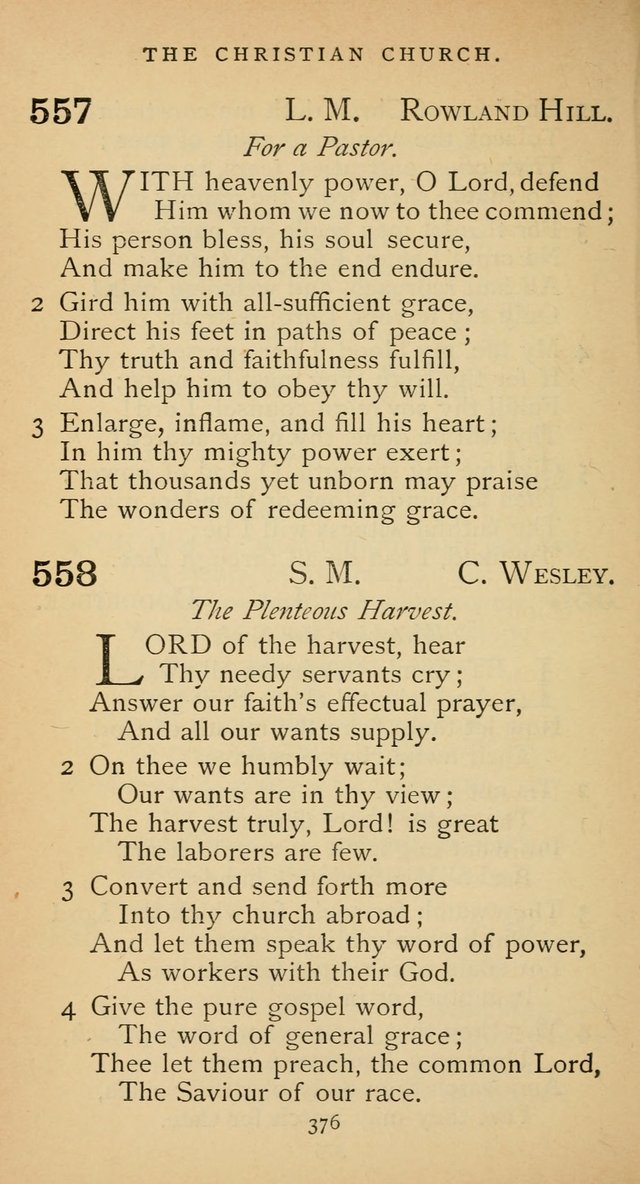 The Voice of Praise: a collection of hymns for the use of the Methodist Church page 376