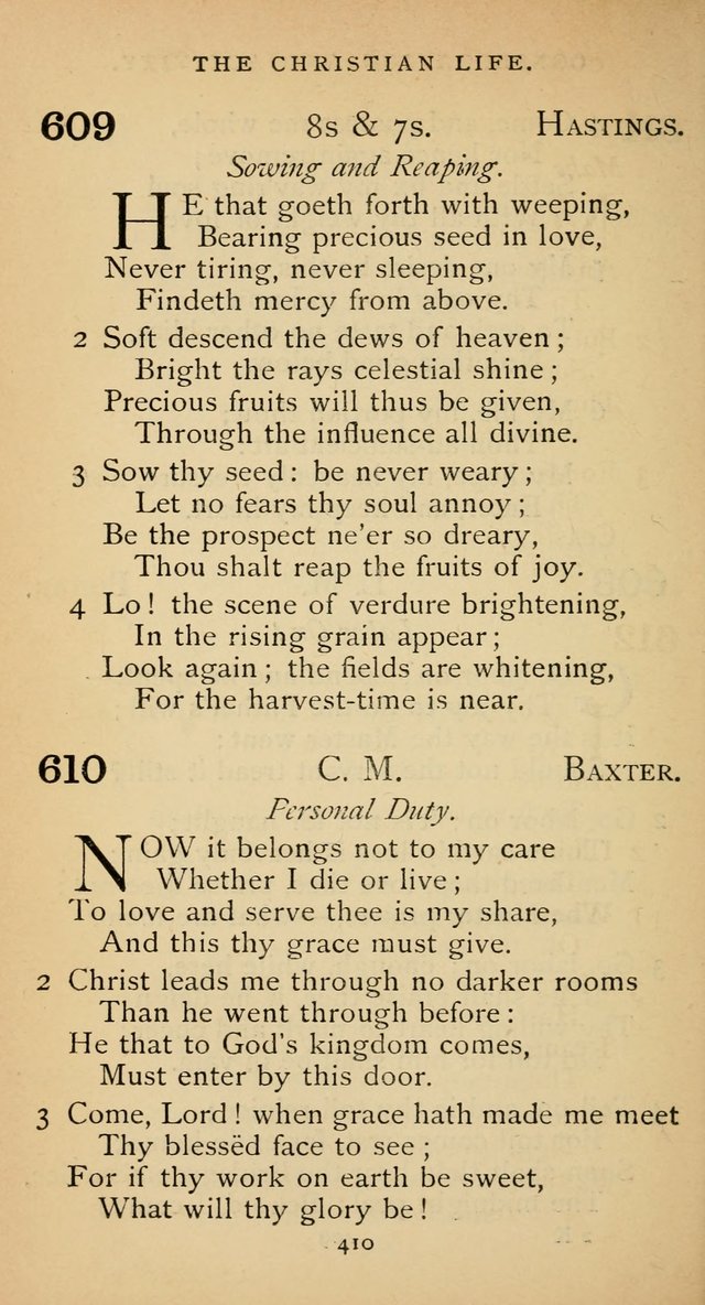 The Voice of Praise: a collection of hymns for the use of the Methodist Church page 410