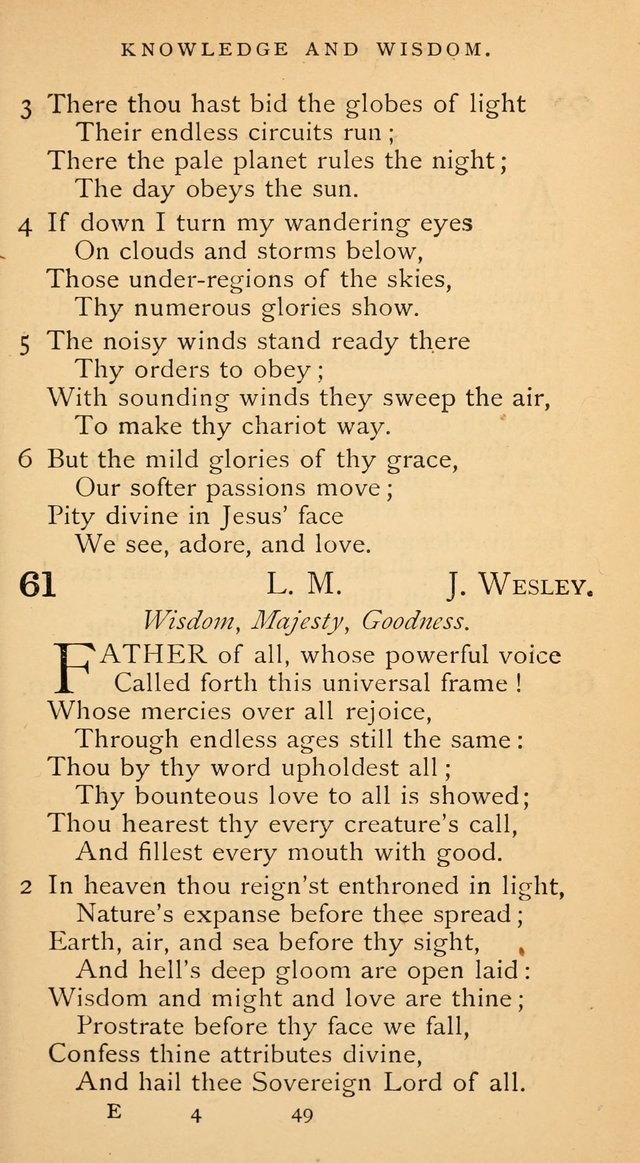 The Voice of Praise: a collection of hymns for the use of the Methodist Church page 49