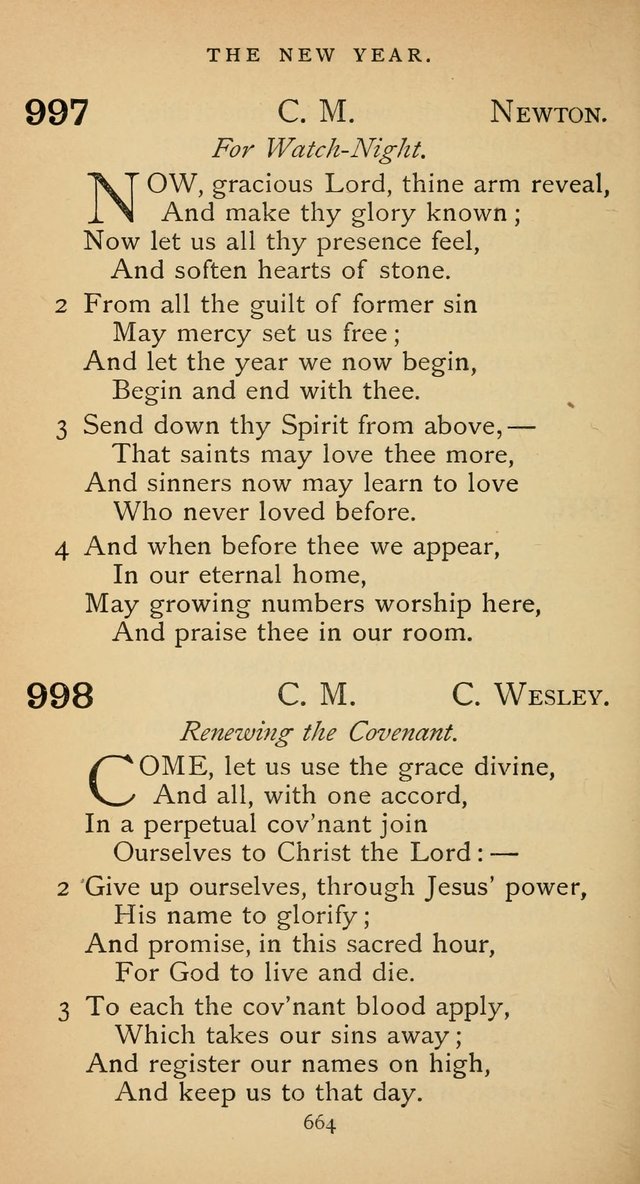 The Voice of Praise: a collection of hymns for the use of the Methodist Church page 666