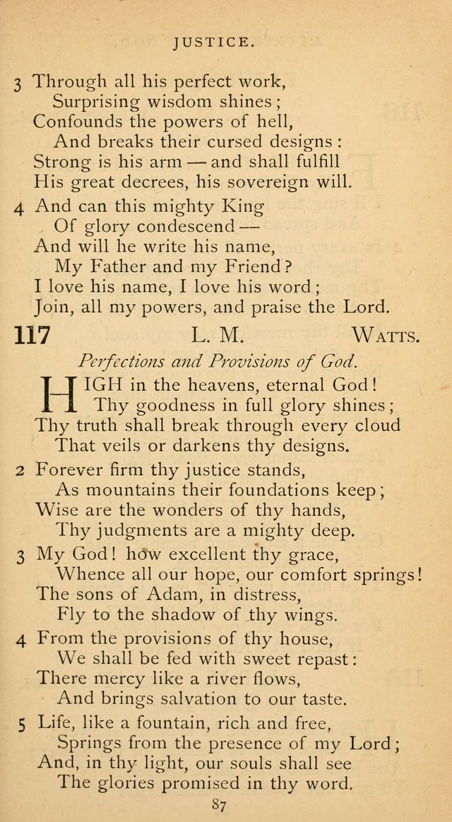 The Voice of Praise: a collection of hymns for the use of the Methodist Church page 87