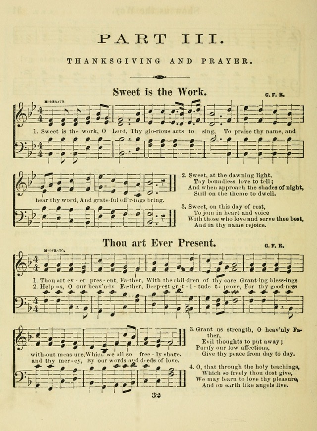 The Welcome: a book of hymns, songs and lessons for the children of the New Church (3rd ed.) page 32