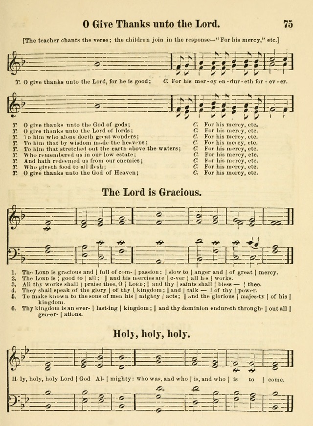 The Welcome: a book of hymns, songs and lessons for the children of the New Church (3rd ed.) page 75