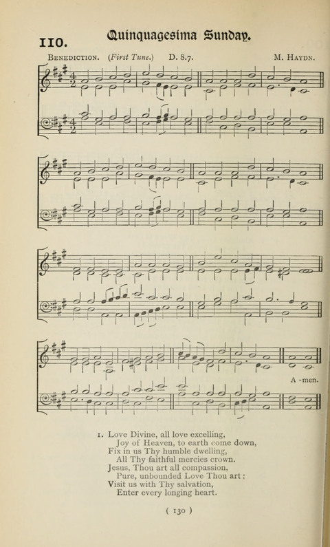 The Westminster Abbey Hymn-Book: compiled under the authority of the dean of Westminster page 130
