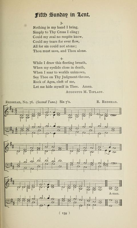 The Westminster Abbey Hymn-Book: compiled under the authority of the dean of Westminster page 159