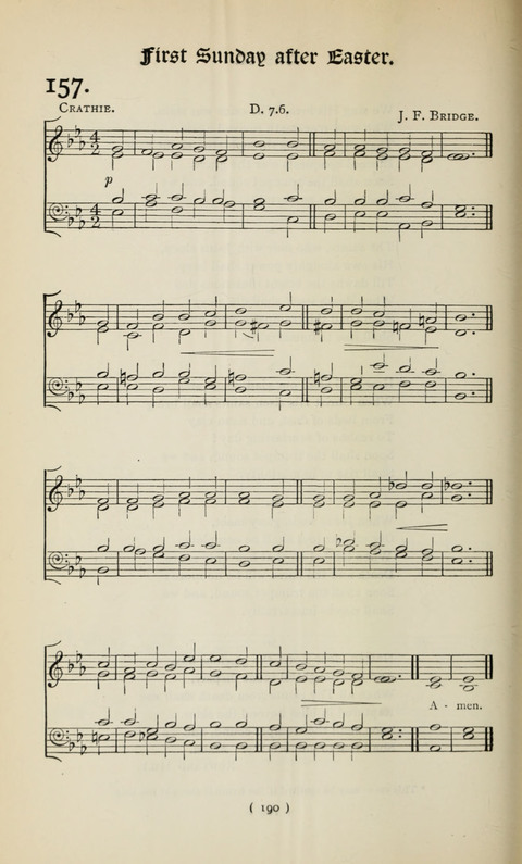 The Westminster Abbey Hymn-Book: compiled under the authority of the dean of Westminster page 190