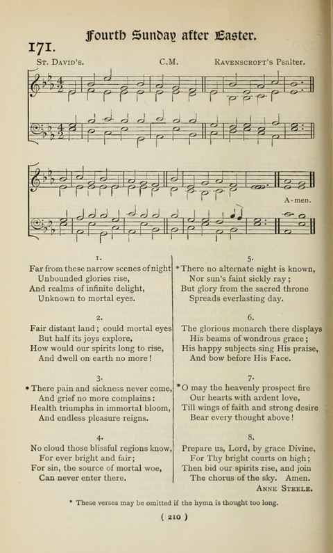The Westminster Abbey Hymn-Book: compiled under the authority of the dean of Westminster page 210