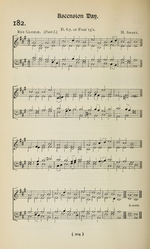 The Westminster Abbey Hymn-Book: compiled under the authority of the dean of Westminster page 224