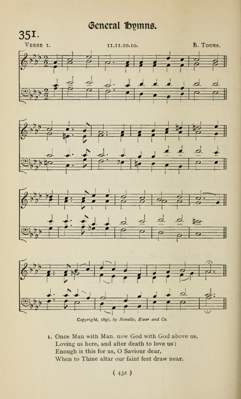 The Westminster Abbey Hymn-Book: compiled under the authority of the dean of Westminster page 432