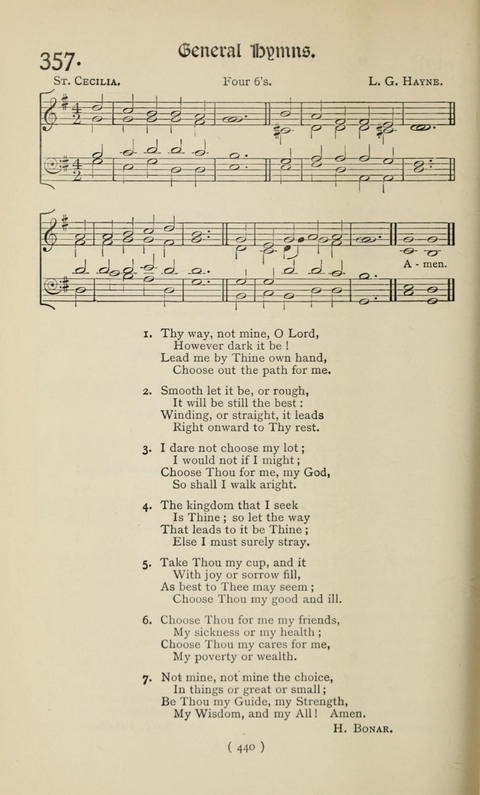 The Westminster Abbey Hymn-Book: compiled under the authority of the dean of Westminster page 440