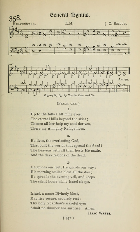 The Westminster Abbey Hymn-Book: compiled under the authority of the dean of Westminster page 441