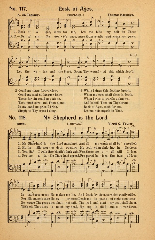 Winona Hymns: with Supplement page 122