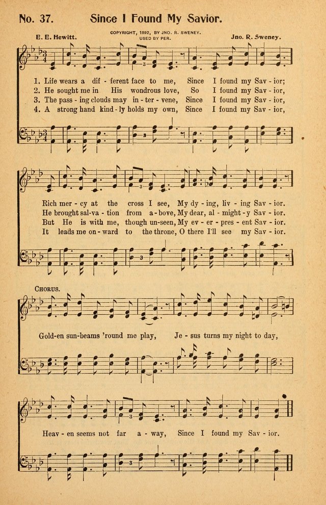 Winona Hymns: with Supplement page 38