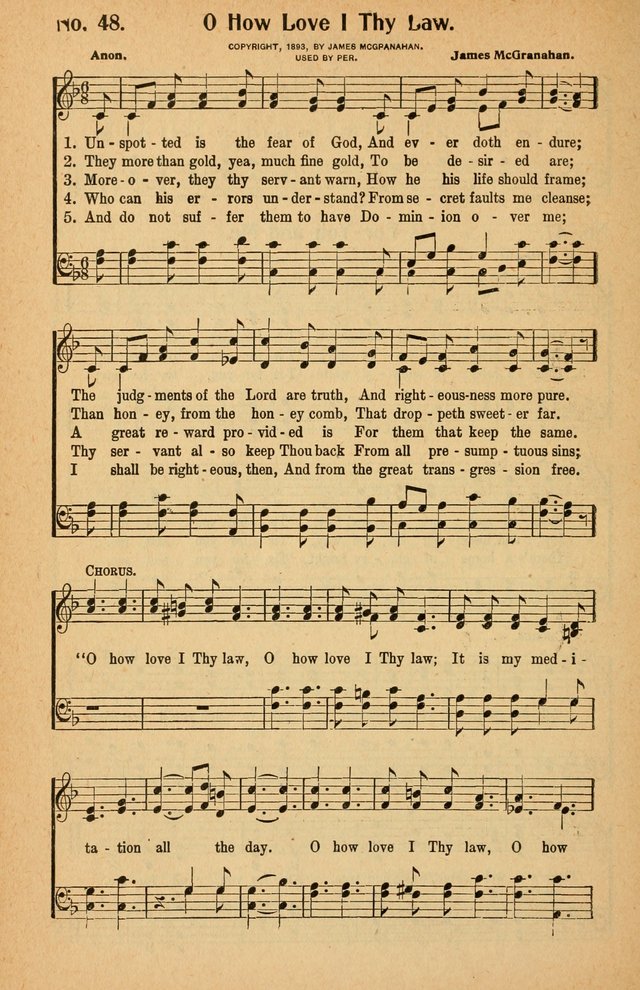 Winona Hymns: with Supplement page 49