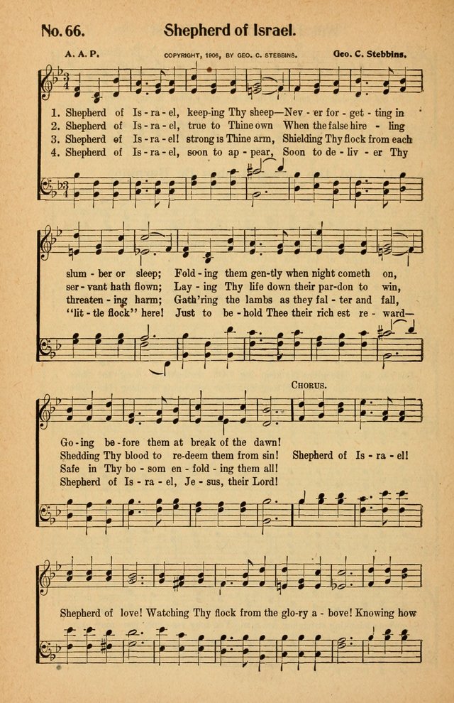 Winona Hymns: with Supplement page 67