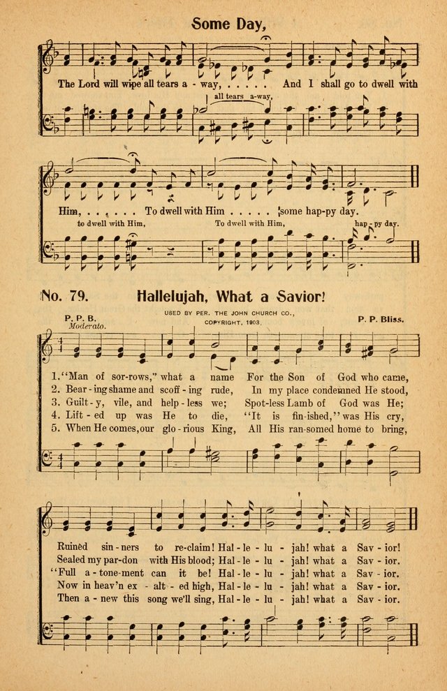 Winona Hymns: with Supplement page 80