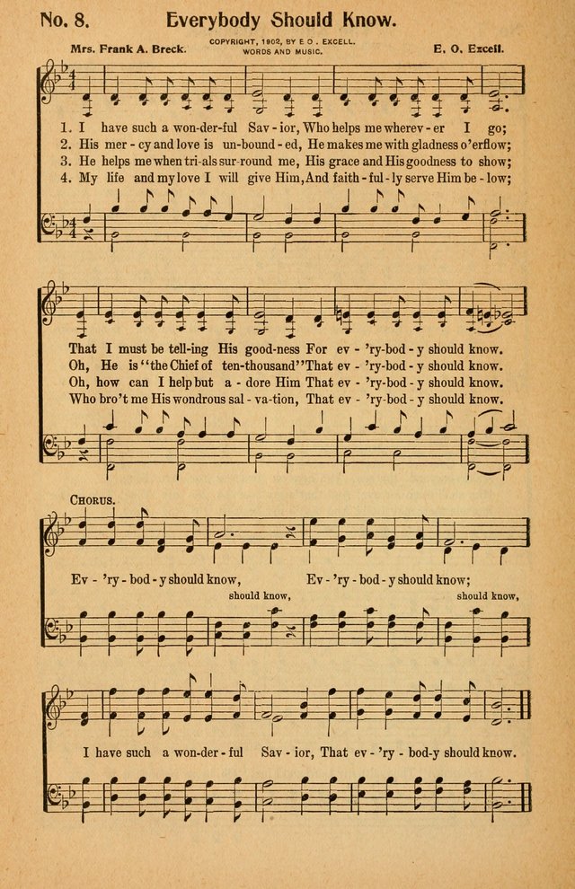 Winona Hymns: with Supplement page 9
