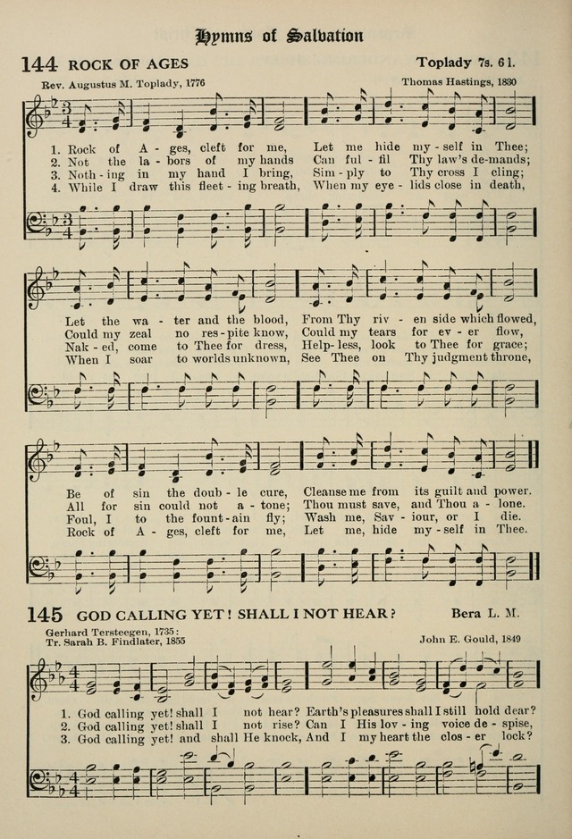 The Westminster Hymnal for congregational and social use and for the Sunday School page 139