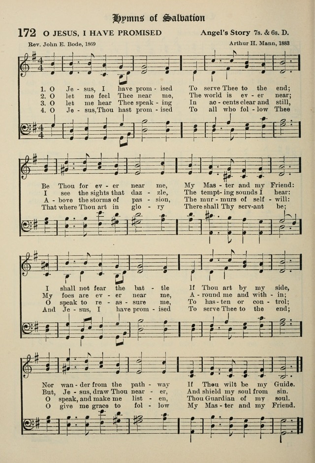 The Westminster Hymnal for congregational and social use and for the Sunday School page 165