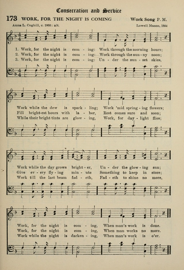 The Westminster Hymnal for congregational and social use and for the Sunday School page 166