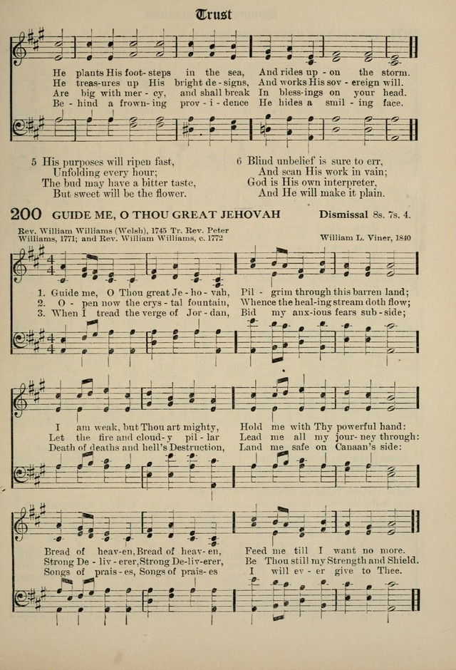 The Westminster Hymnal for congregational and social use and for the Sunday School page 190
