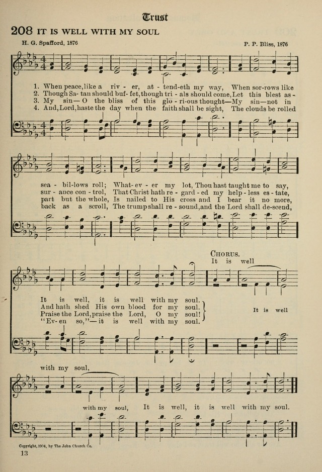 The Westminster Hymnal for congregational and social use and for the Sunday School page 196