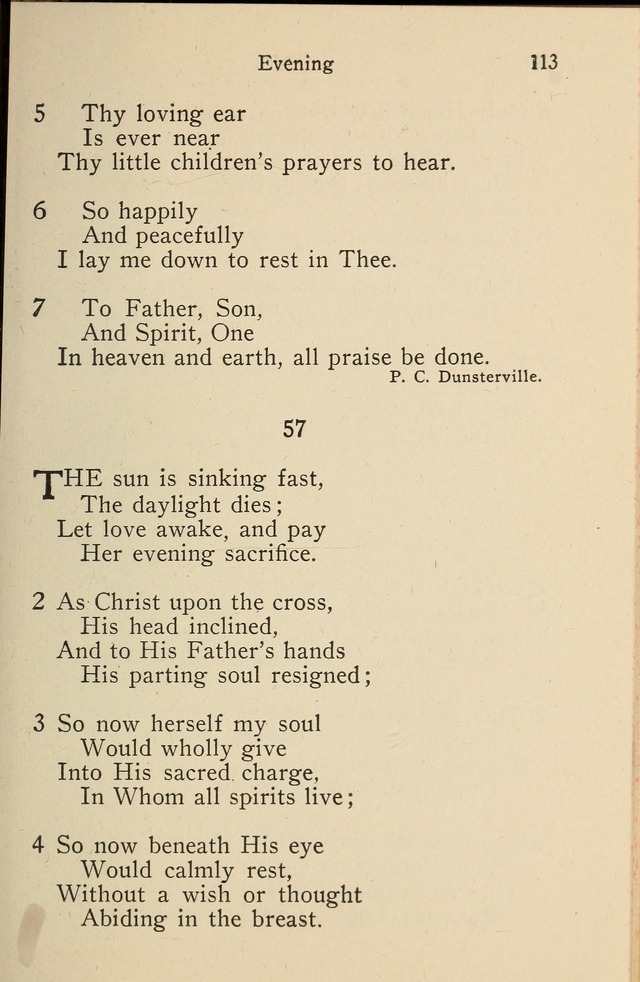 Wartburg Hymnal: for church, school and home page 113