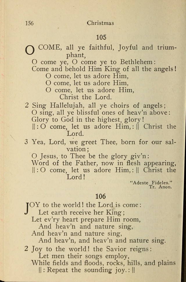 Wartburg Hymnal: for church, school and home page 156